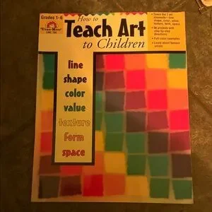 Other | How To Teach Art To Children Colorful Educational Art Book ...